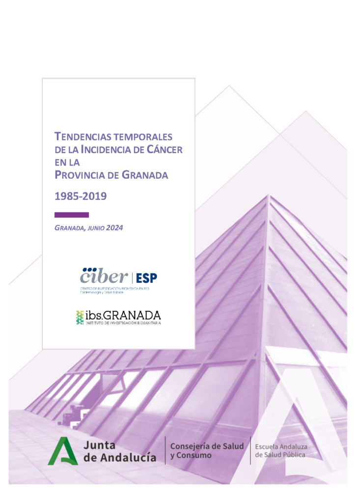 Tendencias temporales de la incidencia de cáncer en la provincia de Granada 1985-2019